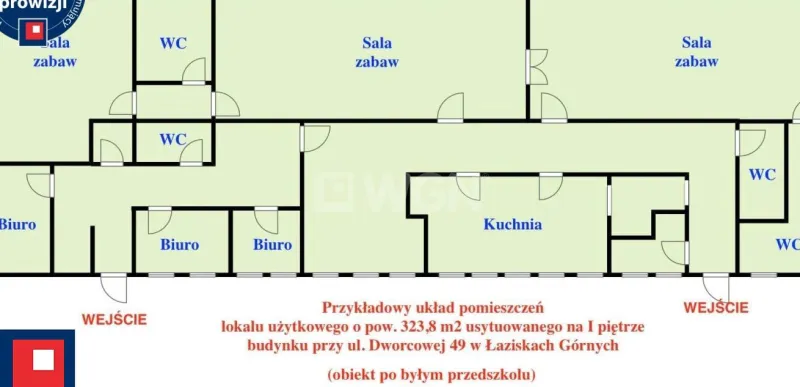 Lokal usługowy na  wynajem Łaziska Górne - Budynek usługowo-handlowy do wynajęcia - Łaziska Górne.